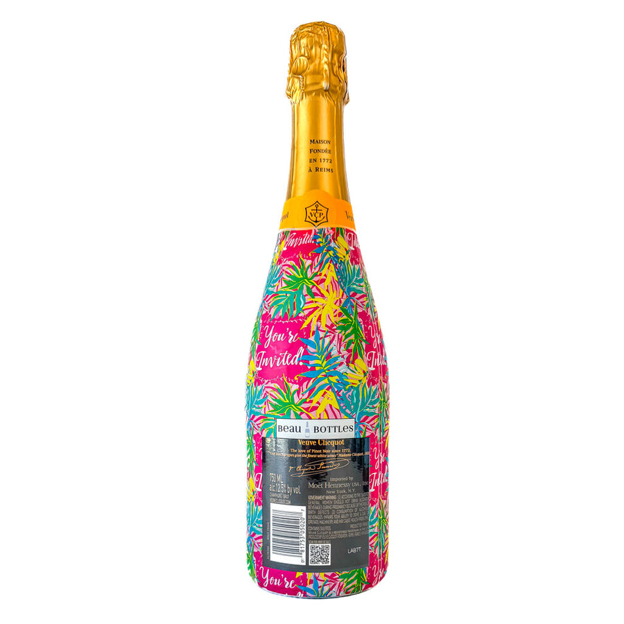 Beau Bottles Cordial Invitation - Made For Veuve