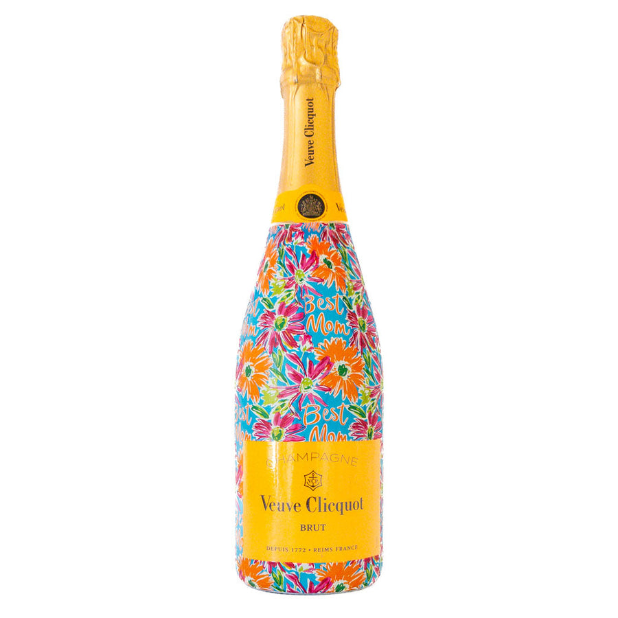 Beau Bottles Preppy Floral Best Mom - Made For Veuve - Beau Bottles