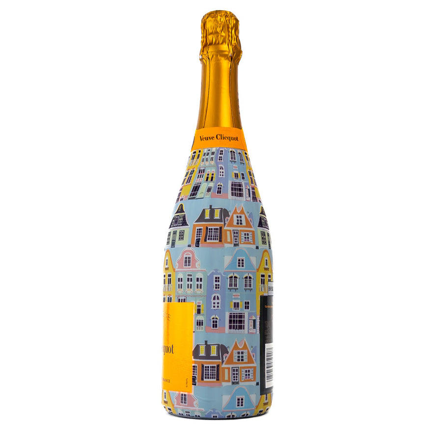 Beau Bottles Blue Row Houses - Made For Veuve