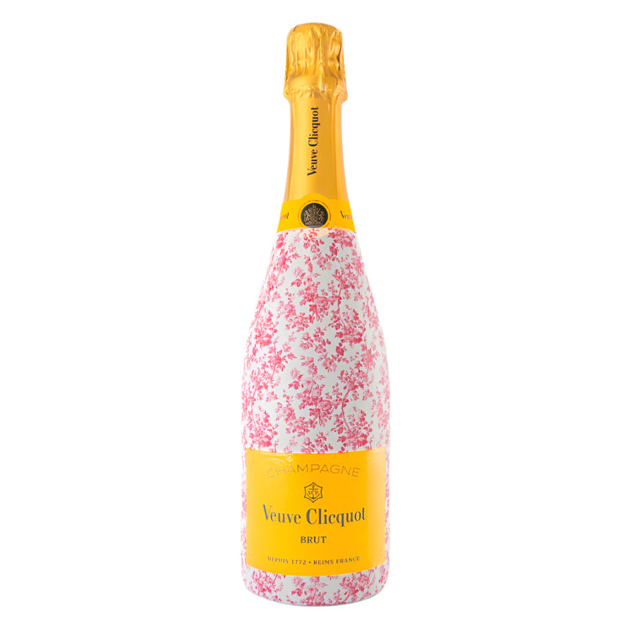 Beau Bottles Grandmillenial Pink Floral - Made For Veuve - Beau Bottles
