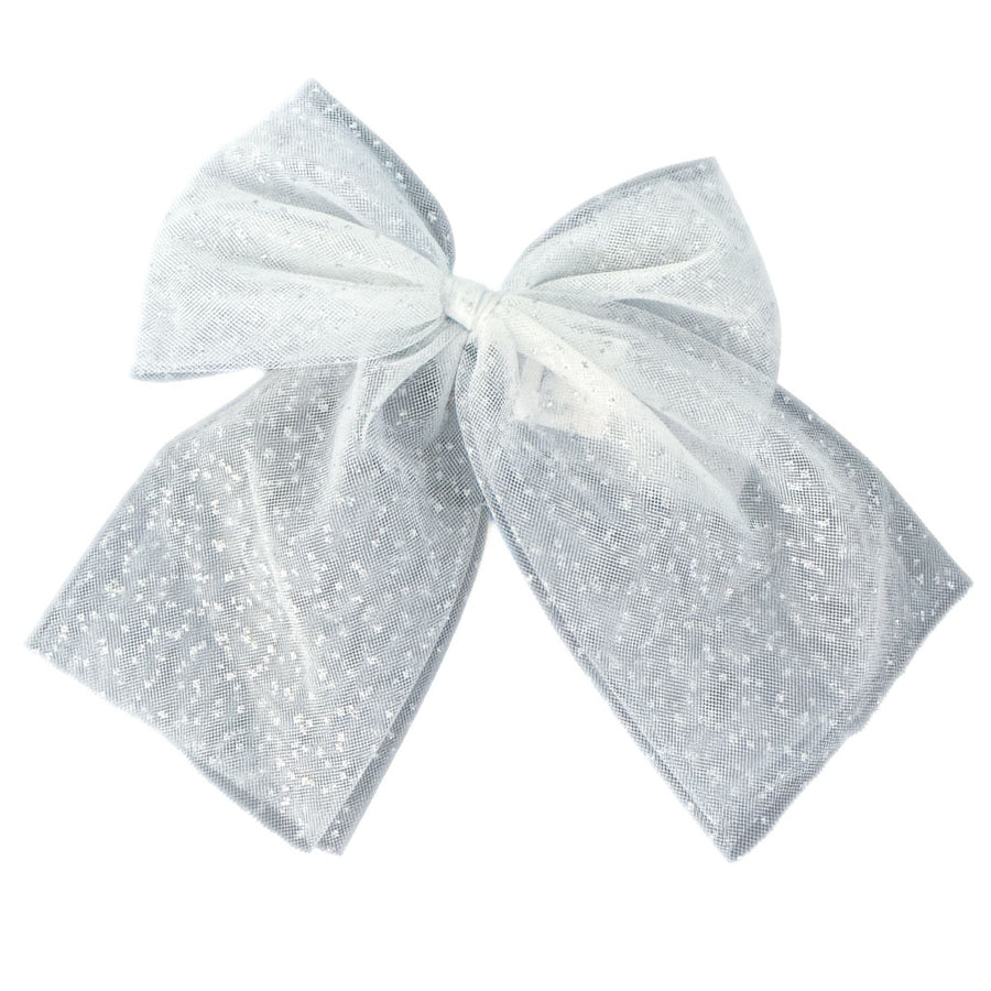 Beau Bottles White Tulle Bottle Bow