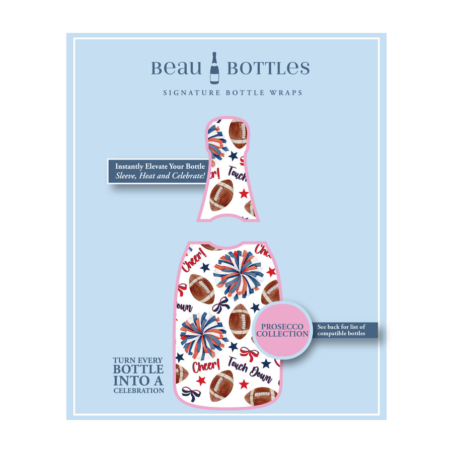 Beau Bottles Red and Navy Game Day - La Marca Edition