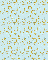 Blue Engagement Ring