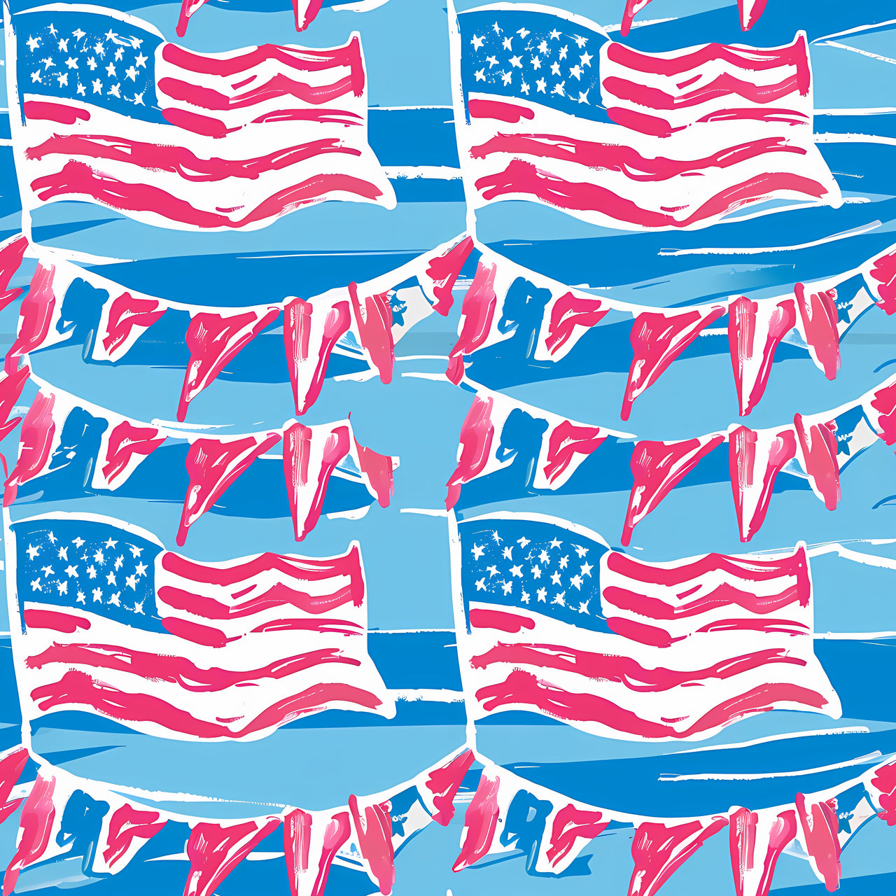 Beau Bottles Stars and Stripes - Veuve Edition