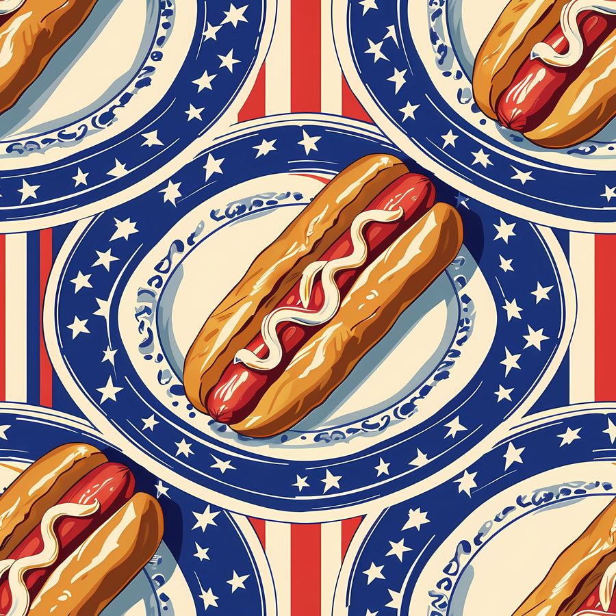 Summer Hot Dog Bottle Wrap on La Marca Prosecco