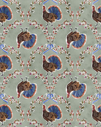 Autumn Turkey Trellis