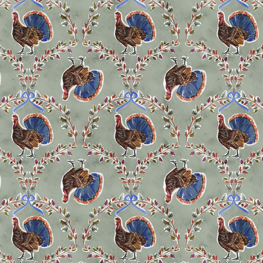 Beau Bottles Autumn Turkey Trellis - Prosecco Collection