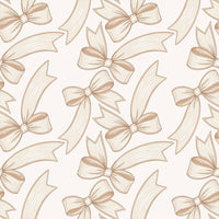 Thumbnail for Beige Bows Mini Bottle Wrap Set on Mini La Marca Prosecco
