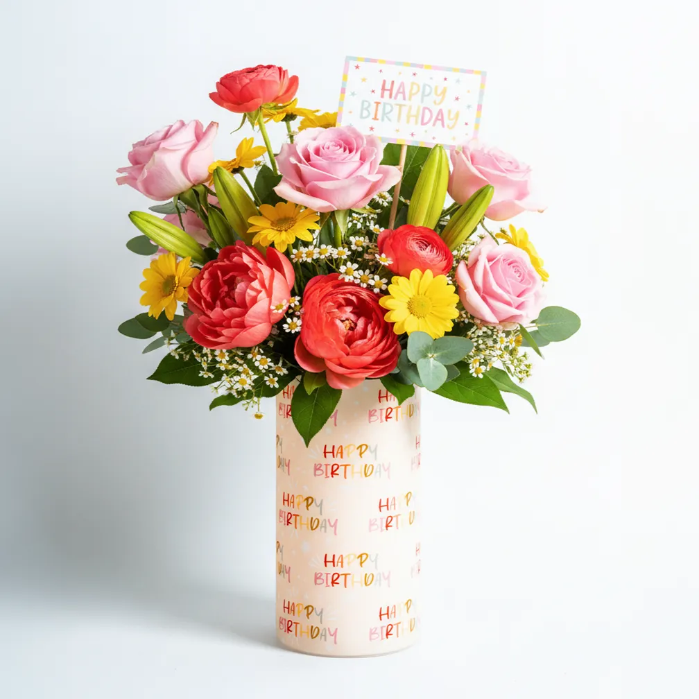 EVERVASE Wrap- Birthday in Pastels