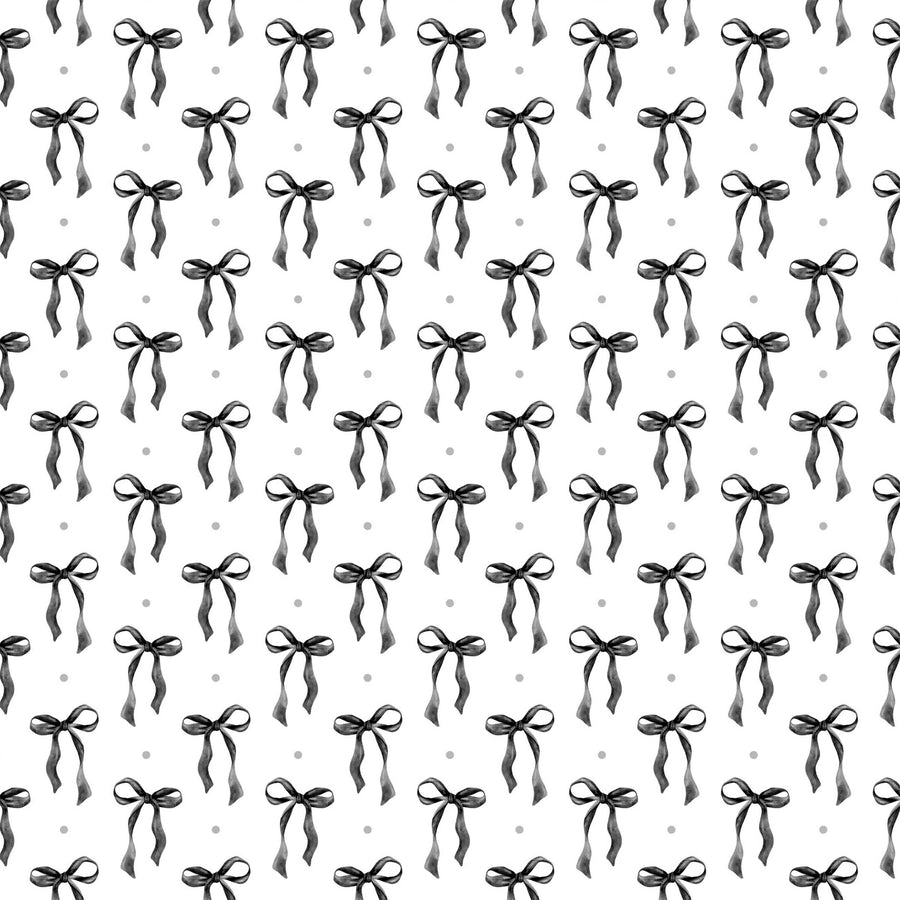 Beau Bottles Grandmillennial Black Bows - Prosecco Collection