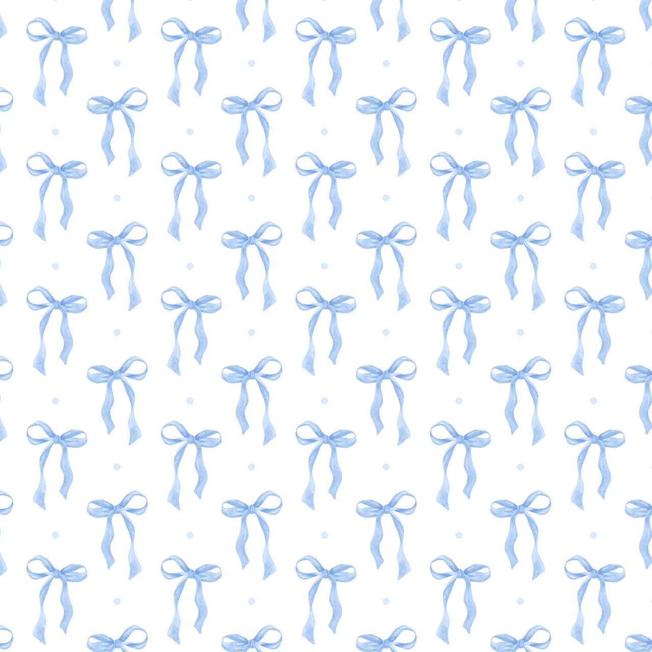 Blue Bows Designer Wrap on EVERVASE