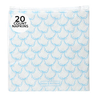 Thumbnail for Blue Bow Cocktail Napkins cocktail napkins matching the bottle wrap design