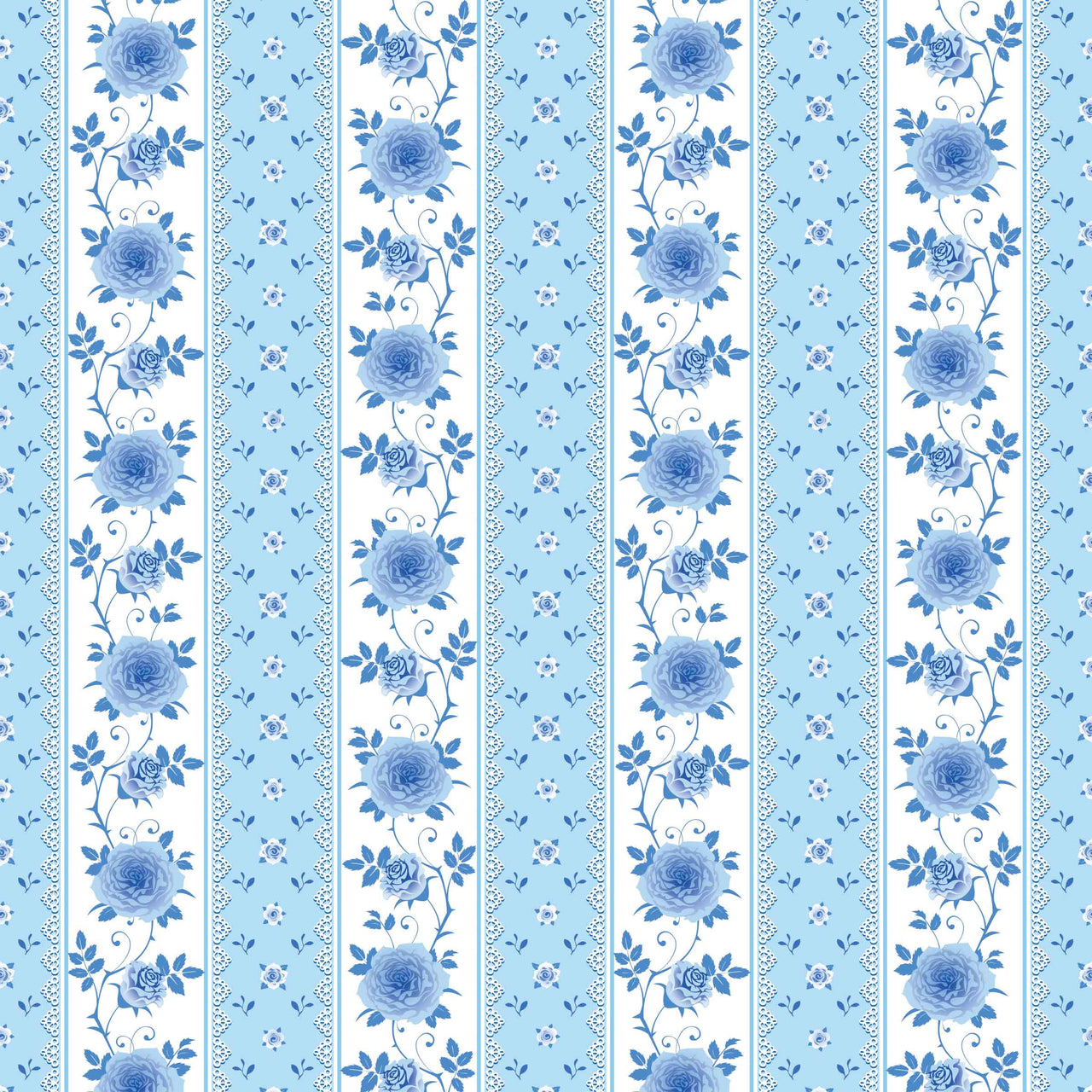 Beau Bottles Blue Chateau Rose Stripe - Prosecco Collection