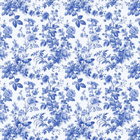 Thumbnail for Blue Floral Bundle Bottle Wrap on La Marca Prosecco