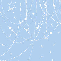 Thumbnail for Blue Pearls and Prosecco Bottle Wrap on Champagne Bottle