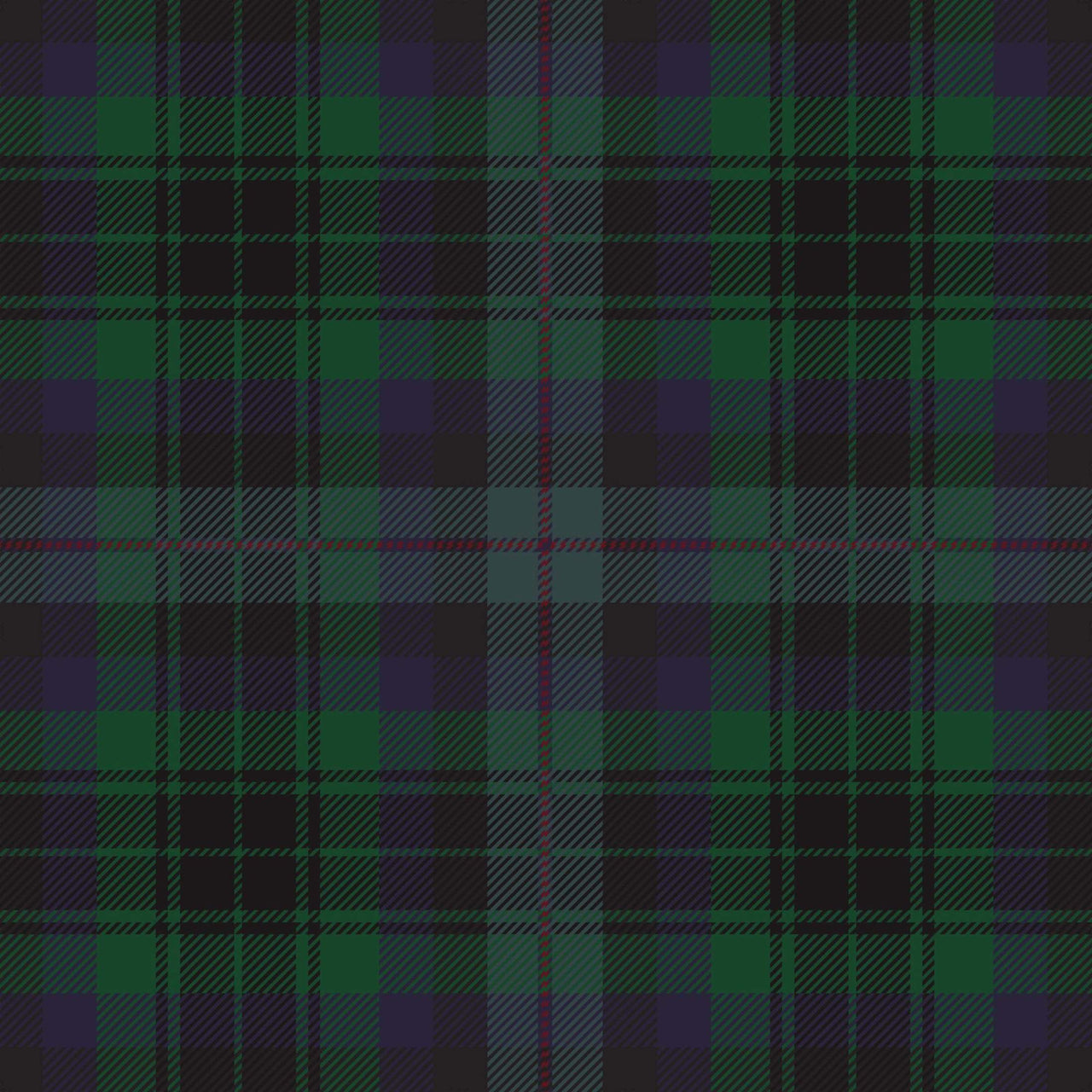 Blue and Green Christmas Tartan Bottle Wrap on La Marca Prosecco