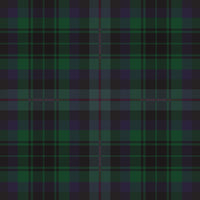 Thumbnail for Blue and Green Christmas Tartan Bottle Wrap on La Marca Prosecco