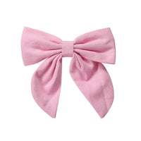 Thumbnail for Blush Pink Linen Bottle Bow