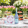 Blushing Tulip Garden Bottle Wrap on La Marca Prosecco