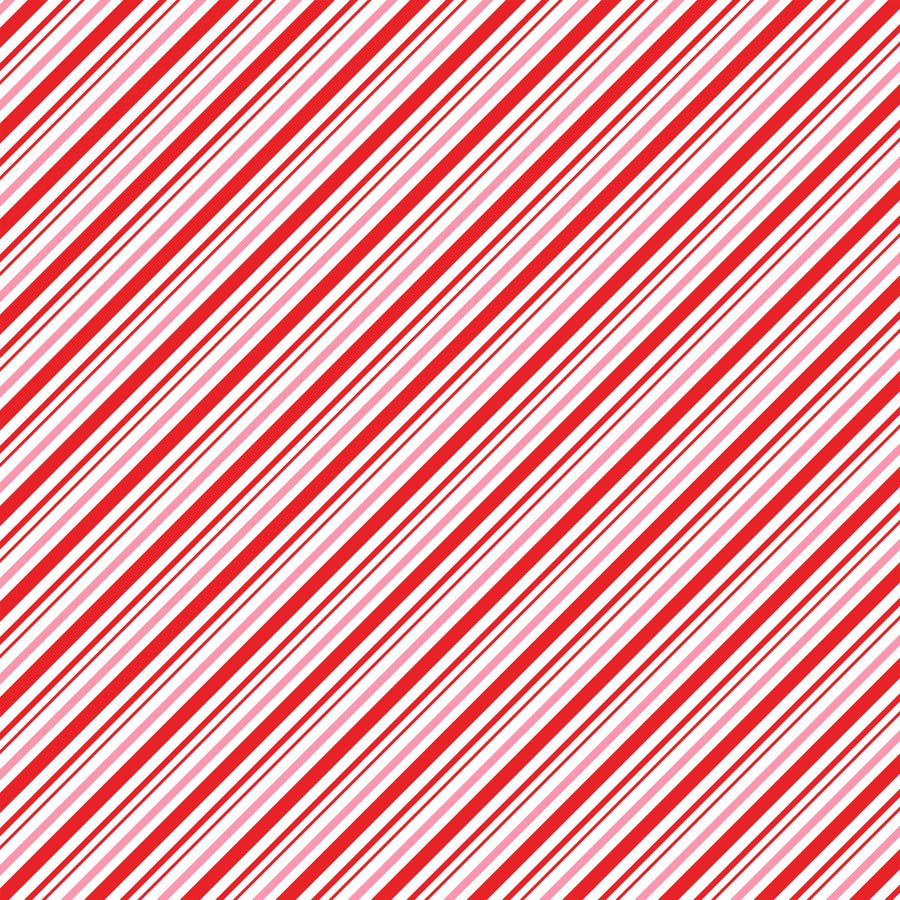 Beau Bottles Candy Cane Stripes - MINI Prosecco Collection - Six Pack