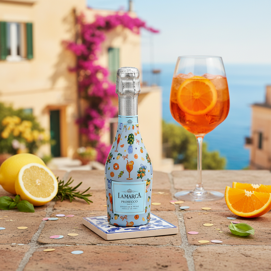 Beau Bottles Coastal Spritz- MINI Prosecco Collection - Set of 6 (Wraps Only)