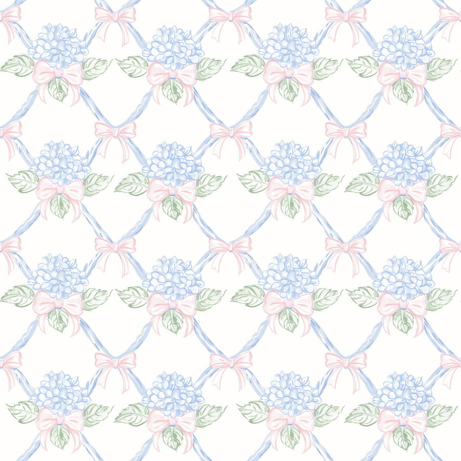 Beau Bottles Hydrangea Lattice - Made For Veuve - Beau Bottles