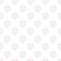 Thumbnail for Grandmillenial Pastel Birthday Cakes Bottle Wrap on La Marca Prosecco