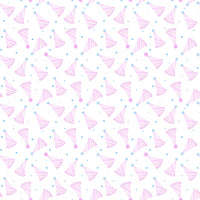 Thumbnail for Pastel Birthday Party Hats Bottle Wrap on La Marca Prosecco