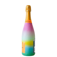 Thumbnail for Sheridan French Collection - Bubblegum Ombre Bottle Wrap on Champagne Bottle