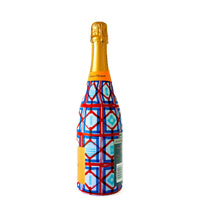 Thumbnail for Sheridan French Collection - Liberty Picnic Bottle Wrap on Champagne Bottle