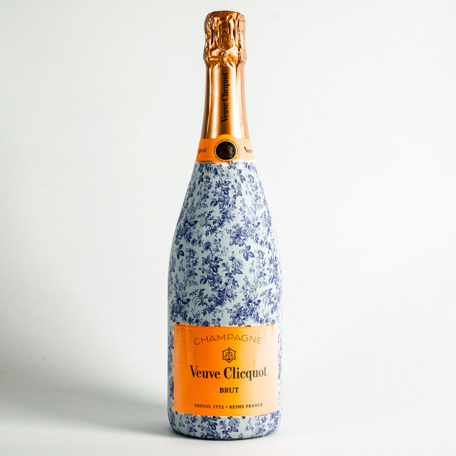 Beau Bottles Grandmillenial Blue Floral - Made For Veuve