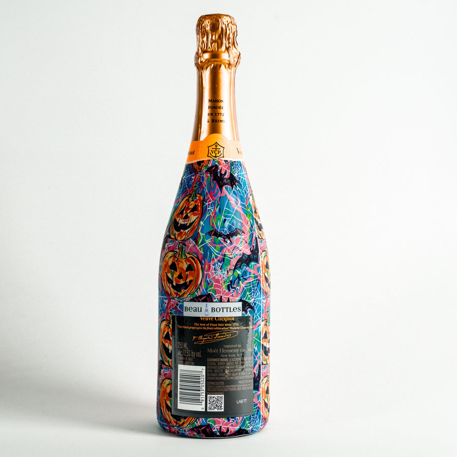 Beau Bottles Preppy Halloween Bats - Champagne Collection