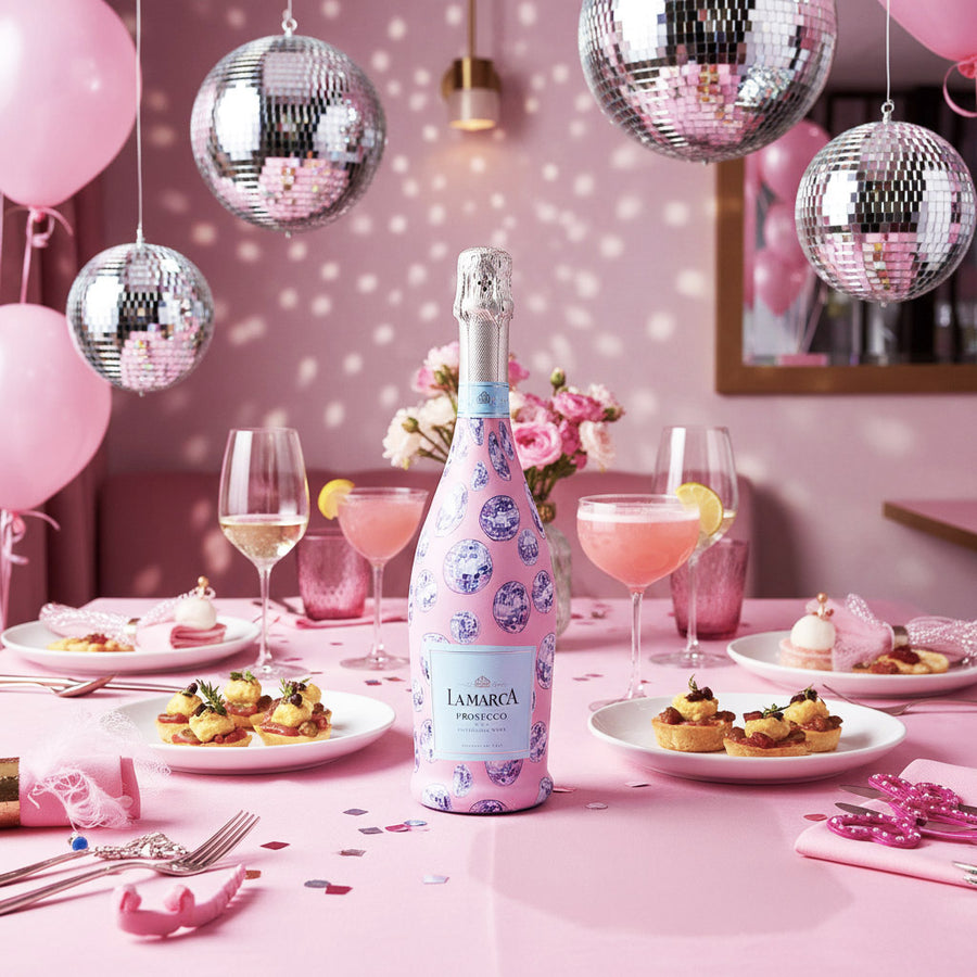 Disco Fever Prosecco Bottle Wrap