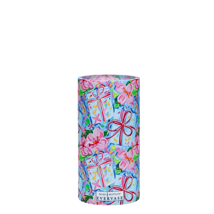 EverVase Wrap Happy Birthday Brushed Presents — 360 view