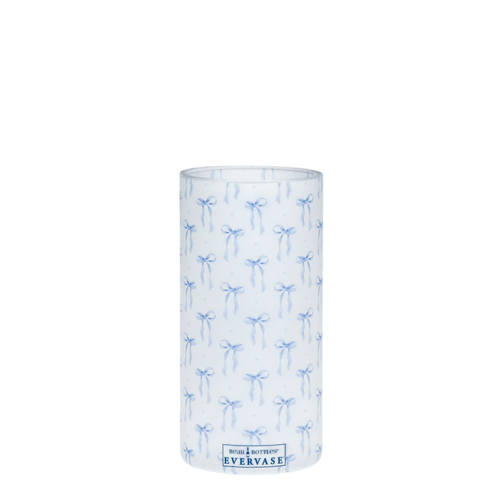 EverVase Wrap Blue Bows — 360 view