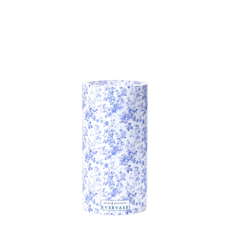 EVERVASE Wrap- Blue Florals — 360 view