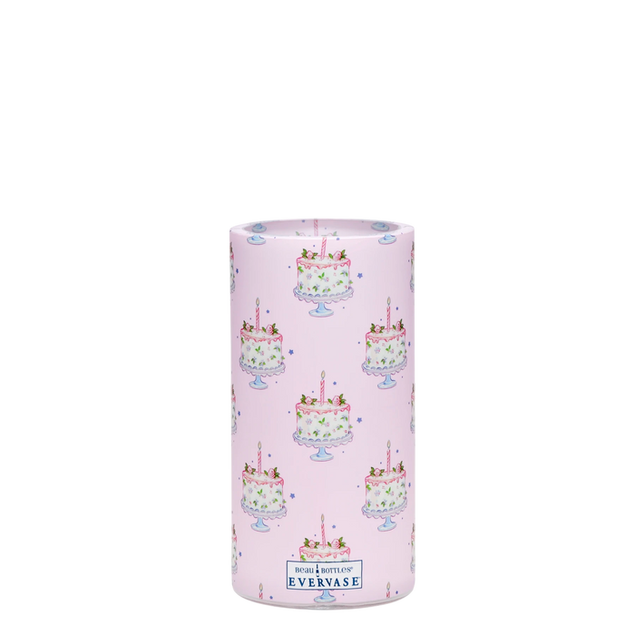 EverVase Wrap Pink Birthday Cakes — 360 view