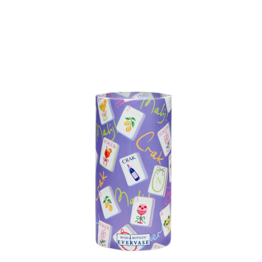 EVERVASE Wrap- Purple Mahjong — 360 view
