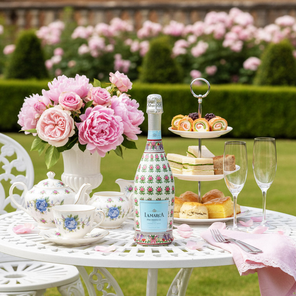 Beau Bottles x English Village Lane - Rose Medallion - Prosecco Collection