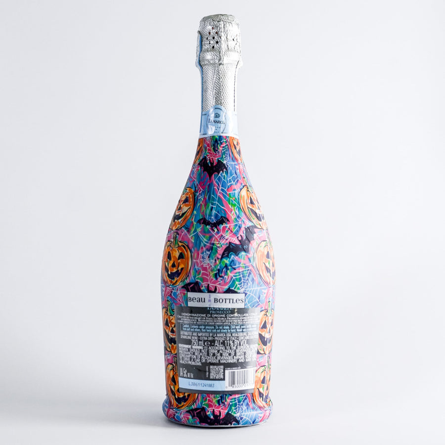 Beau Bottles Preppy Halloween Bats - Prosecco Collection