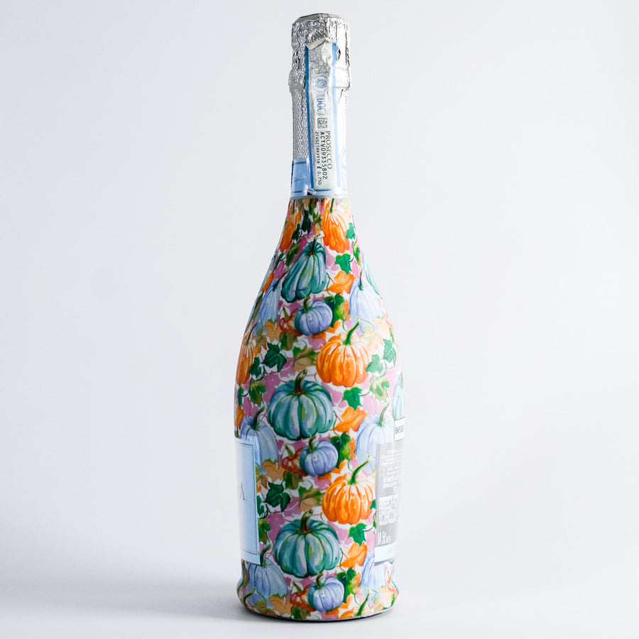 Beau Bottles Orange and Blue Pumpkins- Prosecco Collection