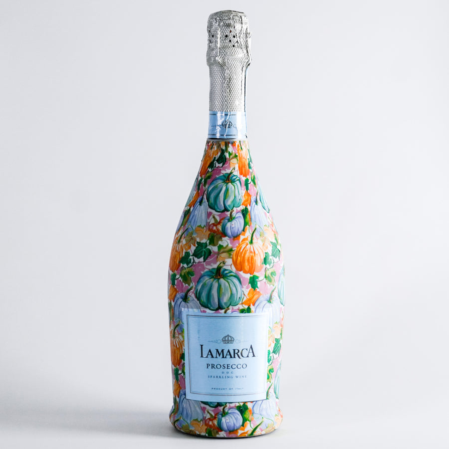 Beau Bottles Orange and Blue Pumpkins- Prosecco Collection