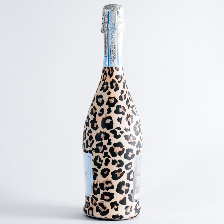 Beau Bottles Tan Leopard - Prosecco Collection