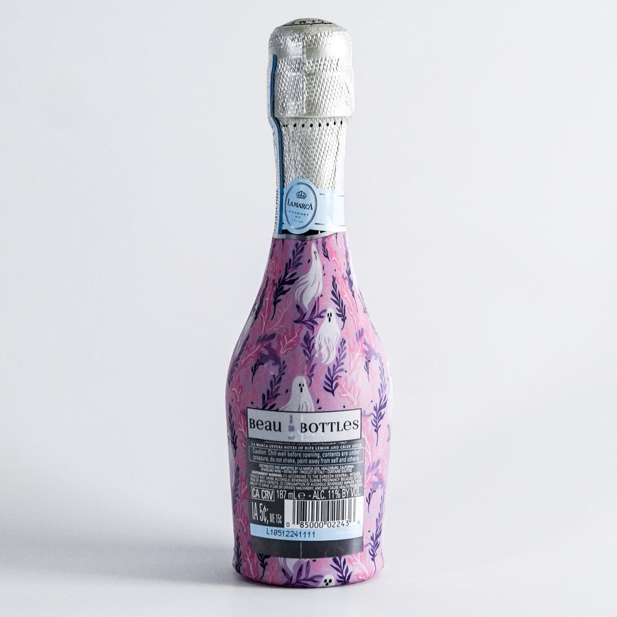 Beau Bottles Preppy Halloween Ghost - MINI Prosecco Collection - Six Pack