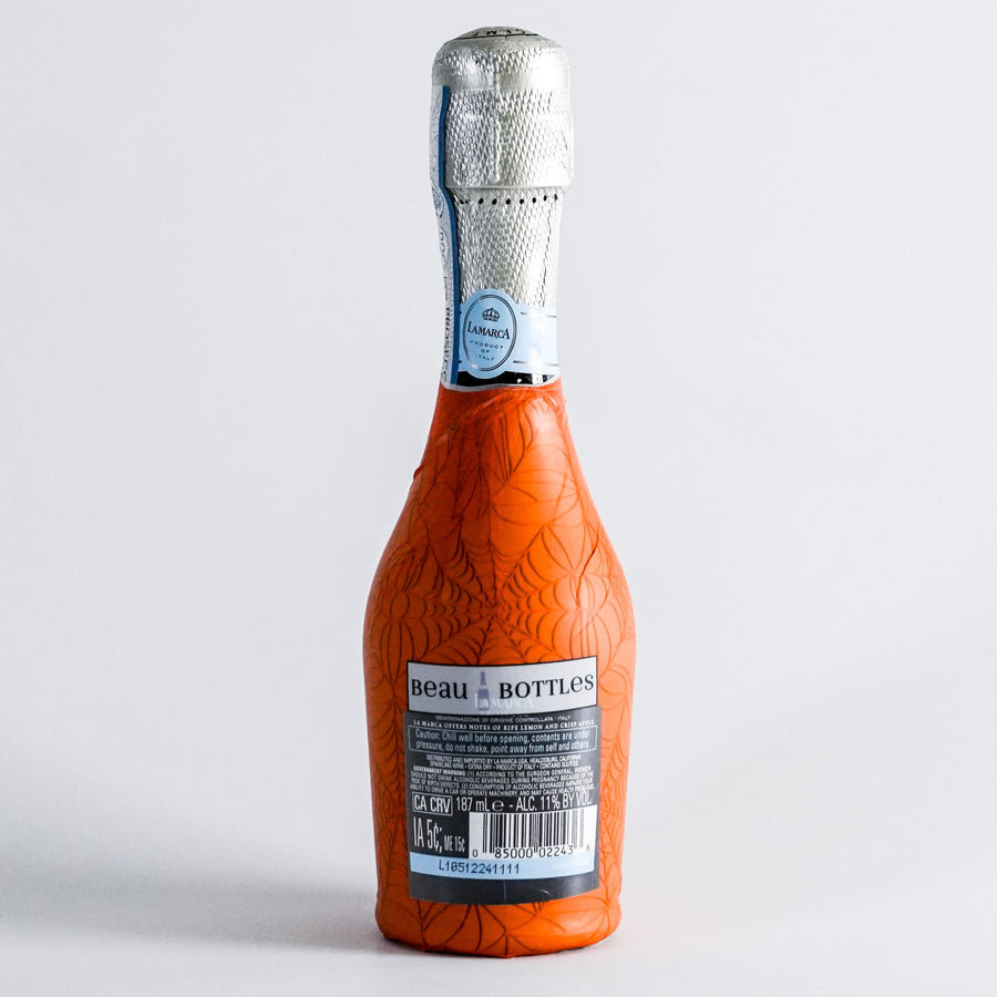 Beau Bottles Candy Corn Web - MINI Prosecco Collection - Six Pack