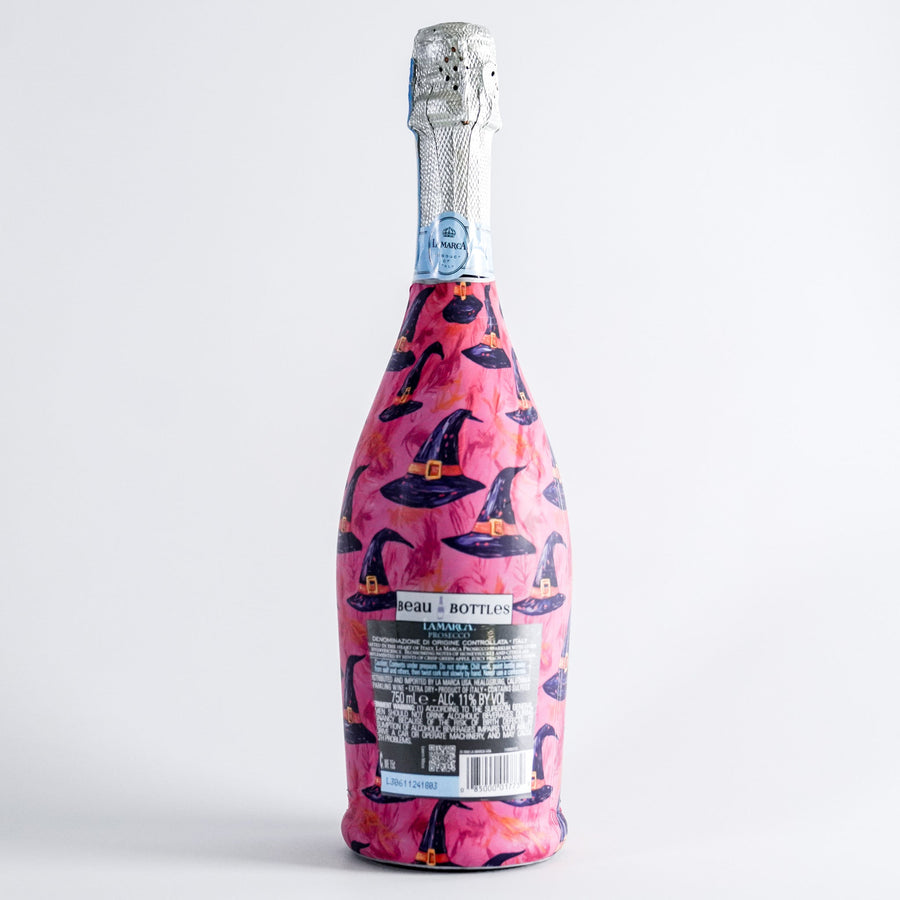 Beau Bottles Preppy Halloween Witch Hats - Prosecco Collection