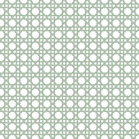 Thumbnail for Sage and White Cane Bottle Wrap on La Marca Prosecco