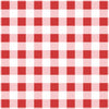 Red and White Gingham Mini Bottle Wrap Set on Mini La Marca Prosecco