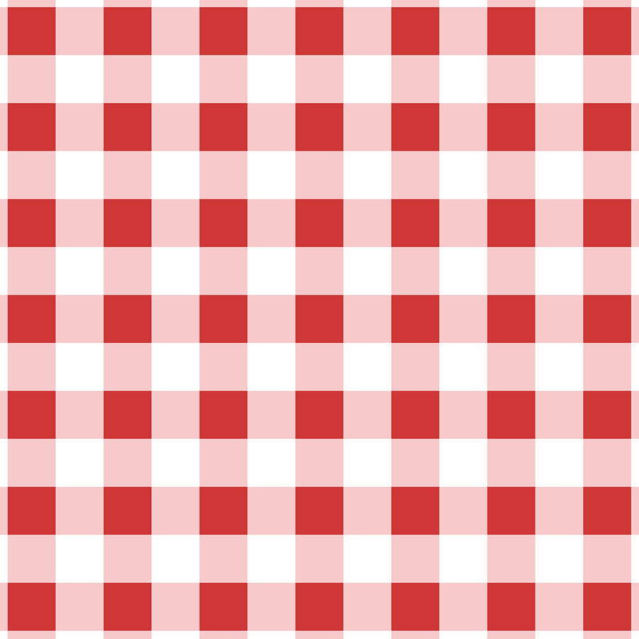 Beau Bottles Red and White Gingham - MINI Prosecco Collection - Six Pack