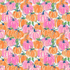 Pink and Orange Pumpkins Bottle Wrap on La Marca Prosecco